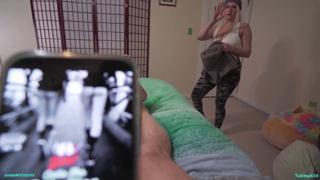 Yoga Step Mom Gets DP'd Hard, Creamed Like a Pup, by Her Whiny Annoyed Son