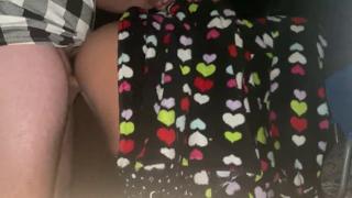 Dirty wife gets pounded in public POV