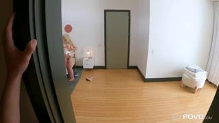 POVD New Cute Nanny Spreads Her Tightly Screwed Slit To Keep Her Gig