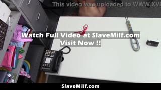 Officer Makes Milf Shoplifter Strip - Slavemilf