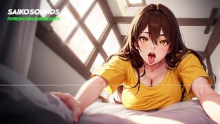 ASMR ?? Step Sister Gently Strokes Your Ears (NSFW)