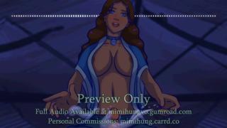 Katara gets your wiffle bat ready for a sultry sound session, honey