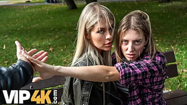 VIP4K  Playful blonde Zlata Shine seduces her GF′s Big Boss