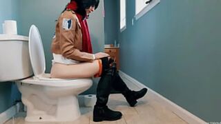 Mikasa Ackerman Urinating [Voyeur] Sage Eldritch