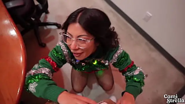 Latina Coworker Titty Fuck at Office Party &mdash;  All Hear