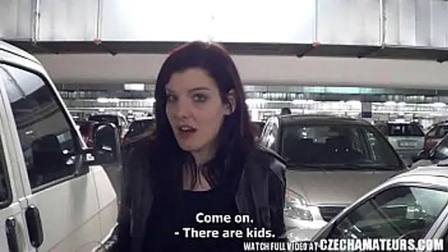 Hot Amateur Couple Sexpot Action in Public Store