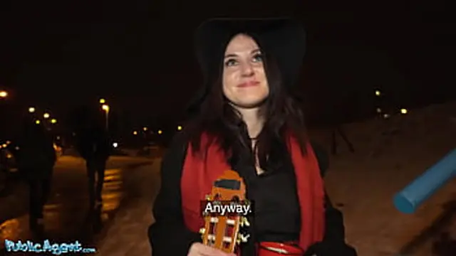 Public Agent Blows My Flute &mdash;  Then Fucked