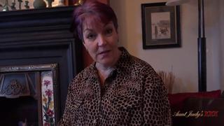 Mrs Bird, Busty Cougar Landlady, Gives You Head andLets You Fuck Her (POV)