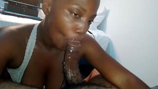 Black Sister Schools Girl Dealing With Husband's Large Cock🌭 Regularly - Jhodez1