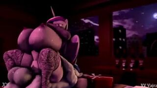 3D Big Boobs Cowgirl View with Audio Added