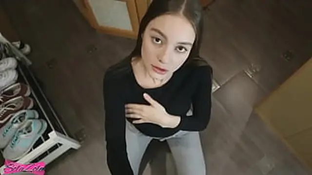 German Brunette Teen Enjoys Sex With Her New Buddy