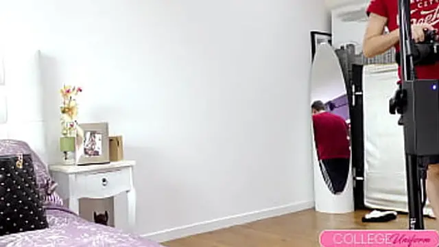 Uniformed Beauties Amirah & Sicilia′s POV Blowjob Afternoon Bliss!