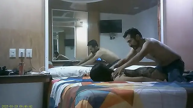 I take my step cousin to the hotel to give her a massage and I end up fucking her