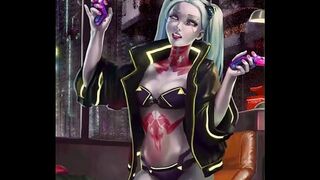 Huge-Titted Gothic Girl's Boob Expansion Lactation Showcased in 3D Solo POV with Explicit Audio Detail