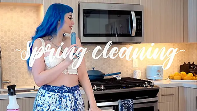 Spring cleaning with a twist of passion and desire