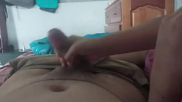 My stepmother catches me watching porn and jerks me off until I cum 