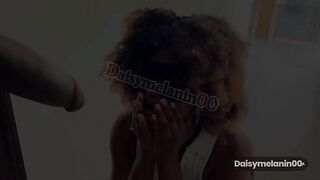 Tiny Black Delivery Teenfulfills Big Dick🍆 Needs