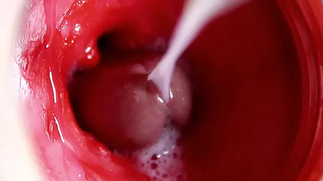 CAMERA IN Pussy🌮️: Powerful Cum Stroke! Ultimate Internal ASMR in 4K