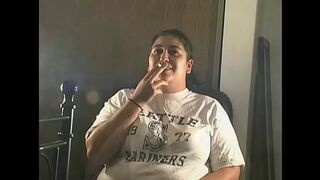 Samantha Busty Latina Smoke Session 2