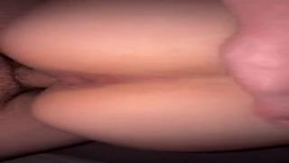 Dirty Cuckold wife rides huge cock🌭 rough doggy style reverse cowgirl
