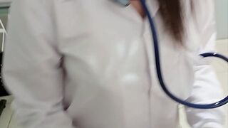 Doctor gives me a surprise blowjob upon arrival