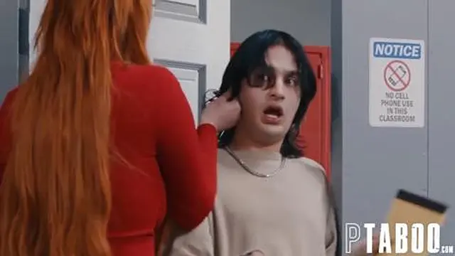 Siri Dahl and Lauren Phillips Seduce boyfriend Elias in School Thrill!