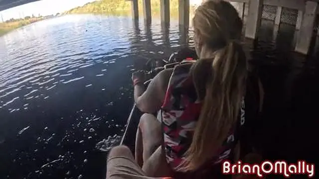 Seductive Sex on a Jet-Ski with Steph and Brian