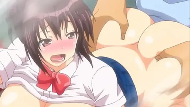 Train girls eager to ride in front of all ¦ Hentai