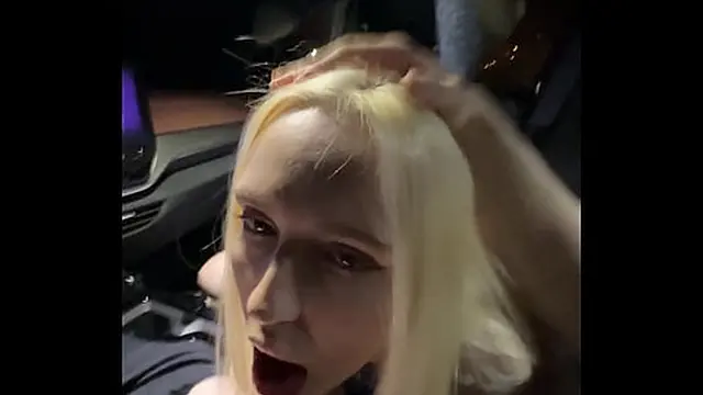 Fucked Busty Blonde In Car &mdash;  Come On Her Face