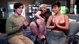 Dee Williams Teaches Stepson Tyler and Lilith Anal in Virginity-Saving Threesome!