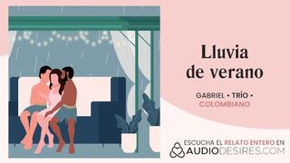 I crave it: Unforeseen surprise and my wife doesn't realize - erotic audio in Spanish