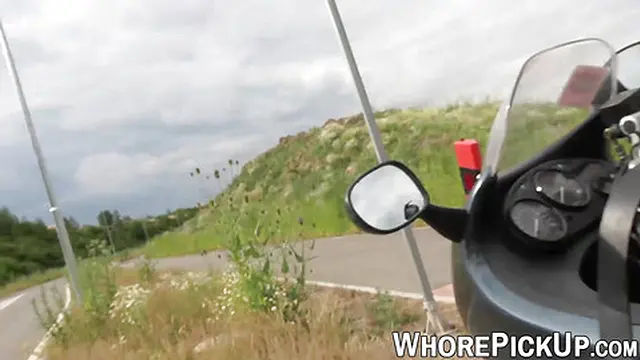 Picked up street lady makes client cum after doggystyle