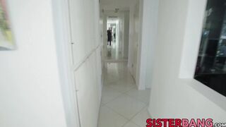 Sensual Tender blowjob from loving step sister Katy Kiss