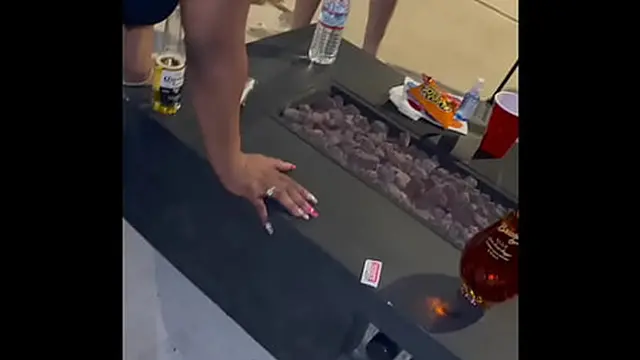 Hot sex outside at a wild porn gathering