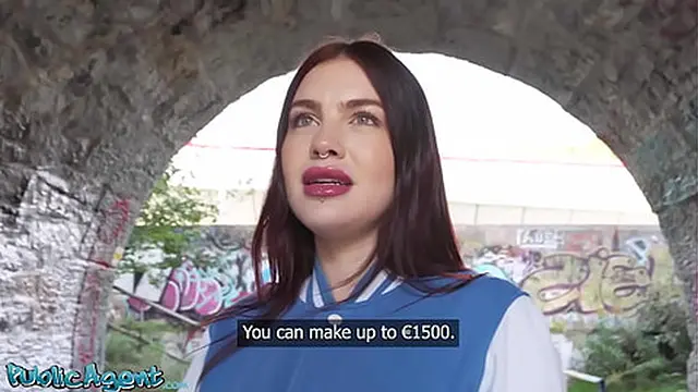 Public Agent Big lips big tits POV blowjob hardcore sex beautiful stranger with perfect body