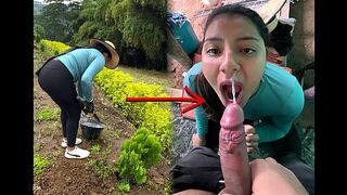 I PAID A YOUNG COLOMBIAN FARM WOMAN TO MILK MY COCK