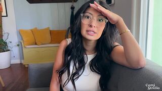 Step sis CHEATS on her BF and SQUIRTS all over me - Cami Strella x Scott Stark