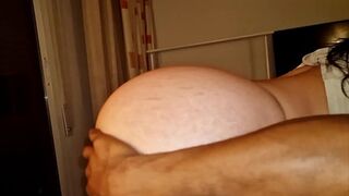 Beautiful girl with a big ass helps a guy lose his virginity