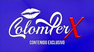 Big Tits Latina Rides Dildo on Her Chest – ColomPerX Real Tease