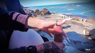 Sea and Masturbation - The Best Cumshot