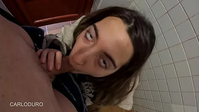 Safira Yakkuza Cumwalk in the park &mdash;  public flashing &mdash;  public toilet &mdash;  facial cumshot [full vid available] - Carlo Duro