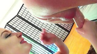 Rosegasm - Blonde Babe Eats Ass & Orgasms Before A Fat Facial