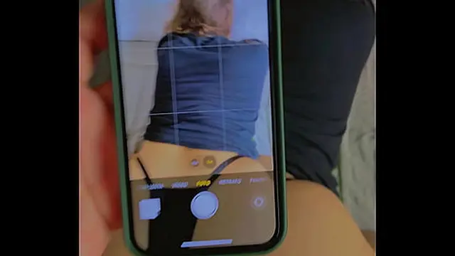 Delicious Latina brunette moans with pleasure and ends with an explosive cumshot on her big ass