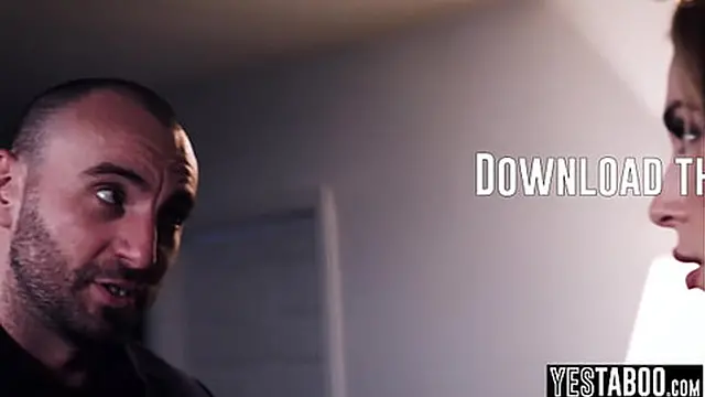 Desperate petite blonde MILF tries escorting to earn quick cash