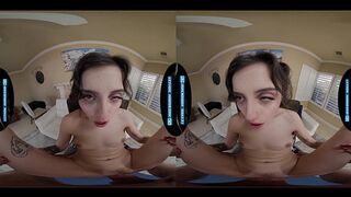 LethalHardcoreVR Warming Up Tatted Cutie's Pussy Before Pounding Her!
