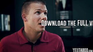 Desperate Asian MILF teacher convinces a student to knock her up