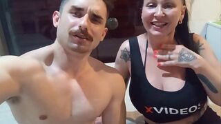 Hot MILF getting to know my cock —  I her big breasts