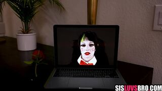 Step-Brother Fucks Step-Sister On Halloween