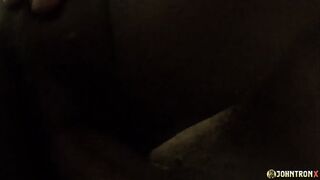 JohnTronX - Hot shower blowjob and standing sex with a perfect slim Asian babe