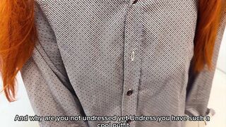 I Called a Whore for Christmas and My Stepsister Came - I Fucked Her Tiny Pussy and Cum on Her Ass - English Subtitles